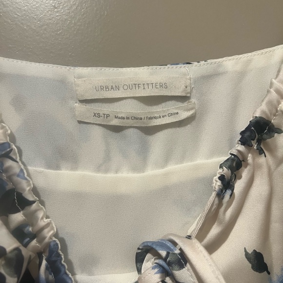 UO Silk Floral Mini Dress - Picture 6 of 6